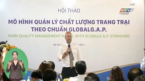 Trang trại chăn nuôi heo đạt chuẩn Global G.A.P đầu tiên tại Việt Nam